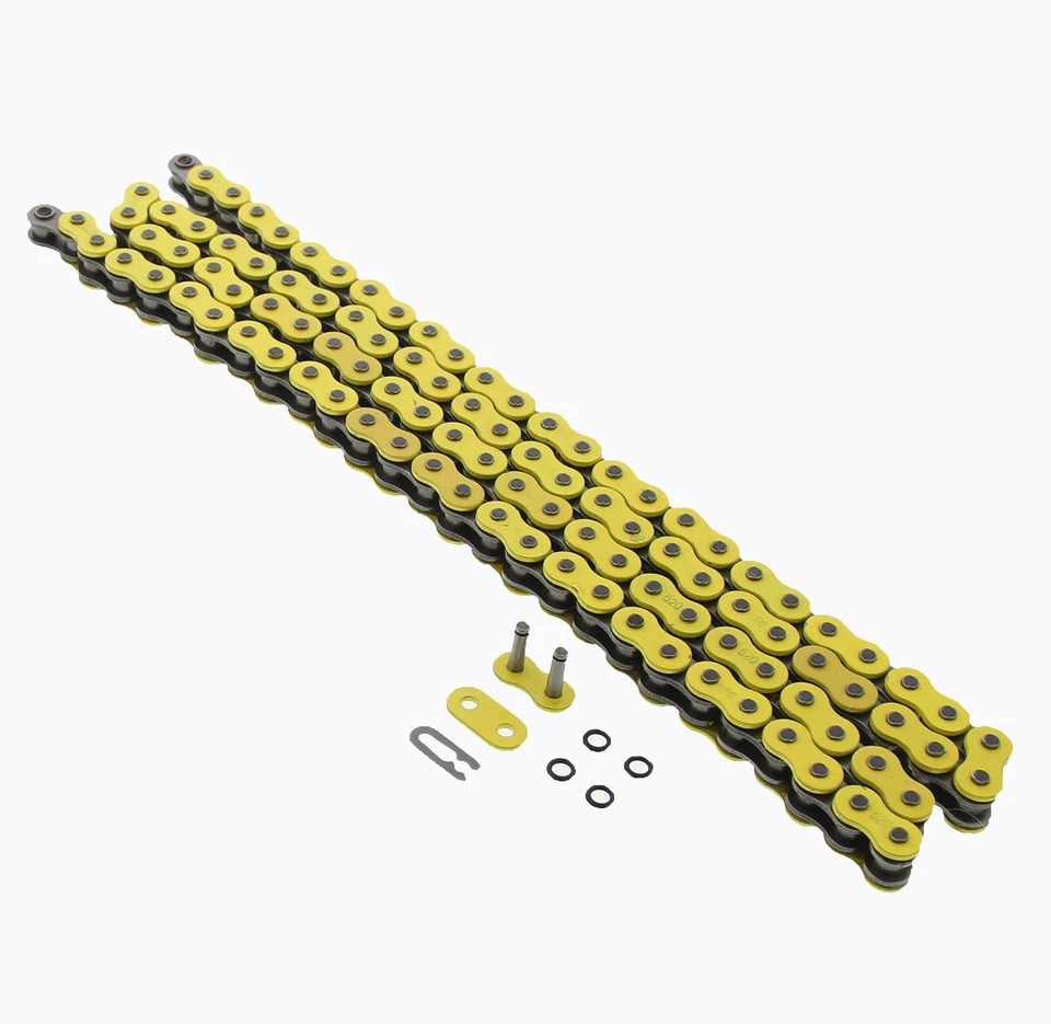 2001-2007 se adapta a Suzuki DR-Z250 amarillo junta tórica cadena y piñón negro 13/49 520-112L Foto 4 de 4