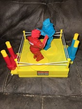 Rock 'Em Sock 'Em Robots Boxing Game CCX97 Working All Parts
