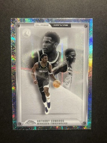 2025 Topps Chrome Anthony Edwards Base (RAW)