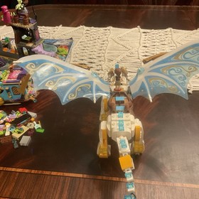 Lego Elves Lot- Sets 41197, 41074, 41187, 41073- Incomplete Mini Dolls & Dragons