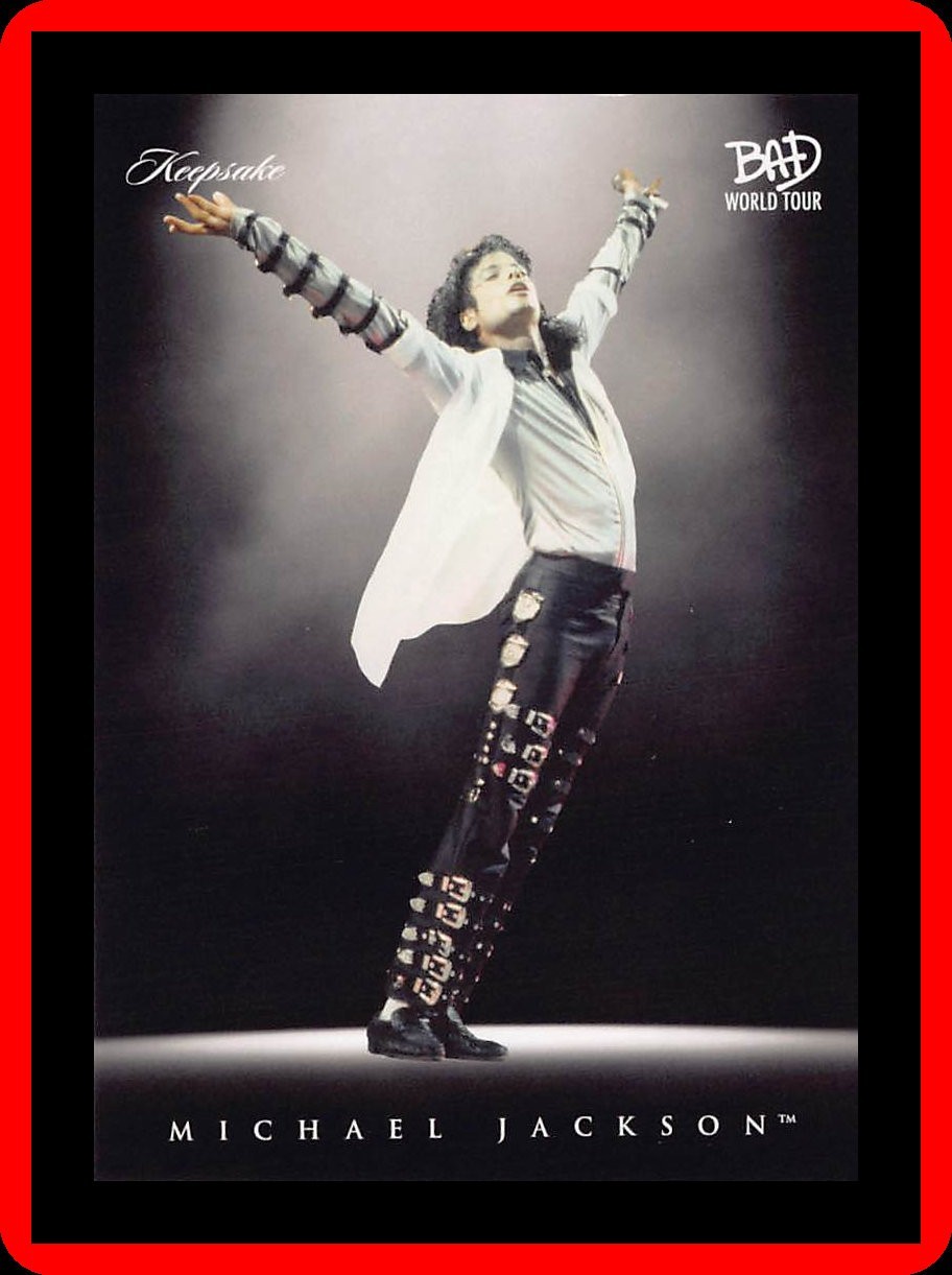 Michael Jackson Bad World Tour 2025 Keepsake Premiere (Pick Your Card)