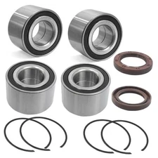 Front Rear Heavy Duty Wheel Bearing Kit Compatible with Can Am Maverick 1000 