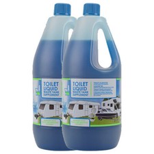 Toilettenflüssigkeit 4 Liter für Chemietoilette Wohnwagen Boote Abwassertanks