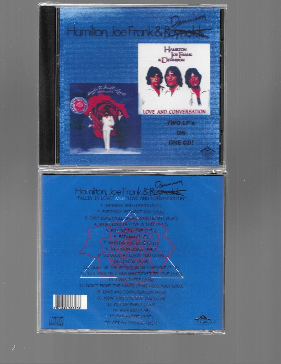 HAMILTON, JOE FRANK DENNISON-FALLIN IN LOVE/LOVE AND CONVERSATION-2 LPS/1  CD