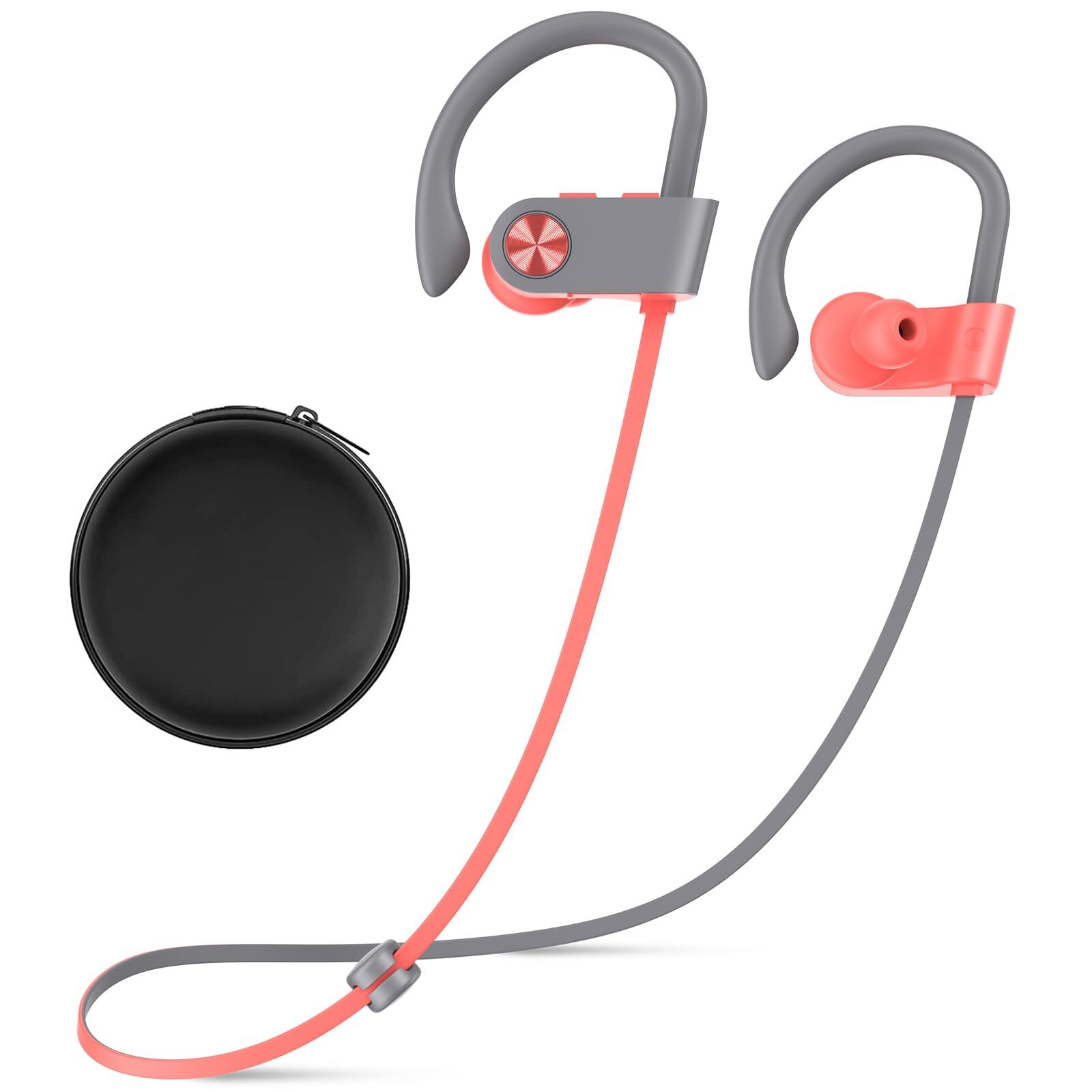 VRIFOZ Bluetooth 5.3 Wireless Headphones IPX7 Waterproof Sports Earbuds with Secure Fit