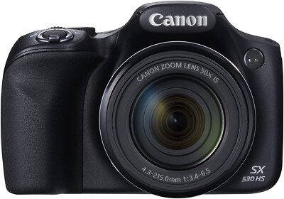 Canon Powershot SX530 HS 16mp Digital Camera w/ Battery