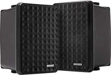 Kicker KB6 2-Way Outdoor/Indoor Speakers (Pair) - Black