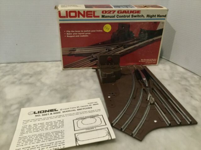 lionel 027 switches