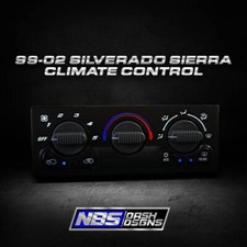 1999-2002 Silverado Sierra Climate Control White Leds Read Description 1999-2002 Silverado Sierra Climate Control White Leds Read Description