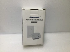 DEWENWILS Remote Control Outlet Wireless Wall Mounted Light Switch Plug in