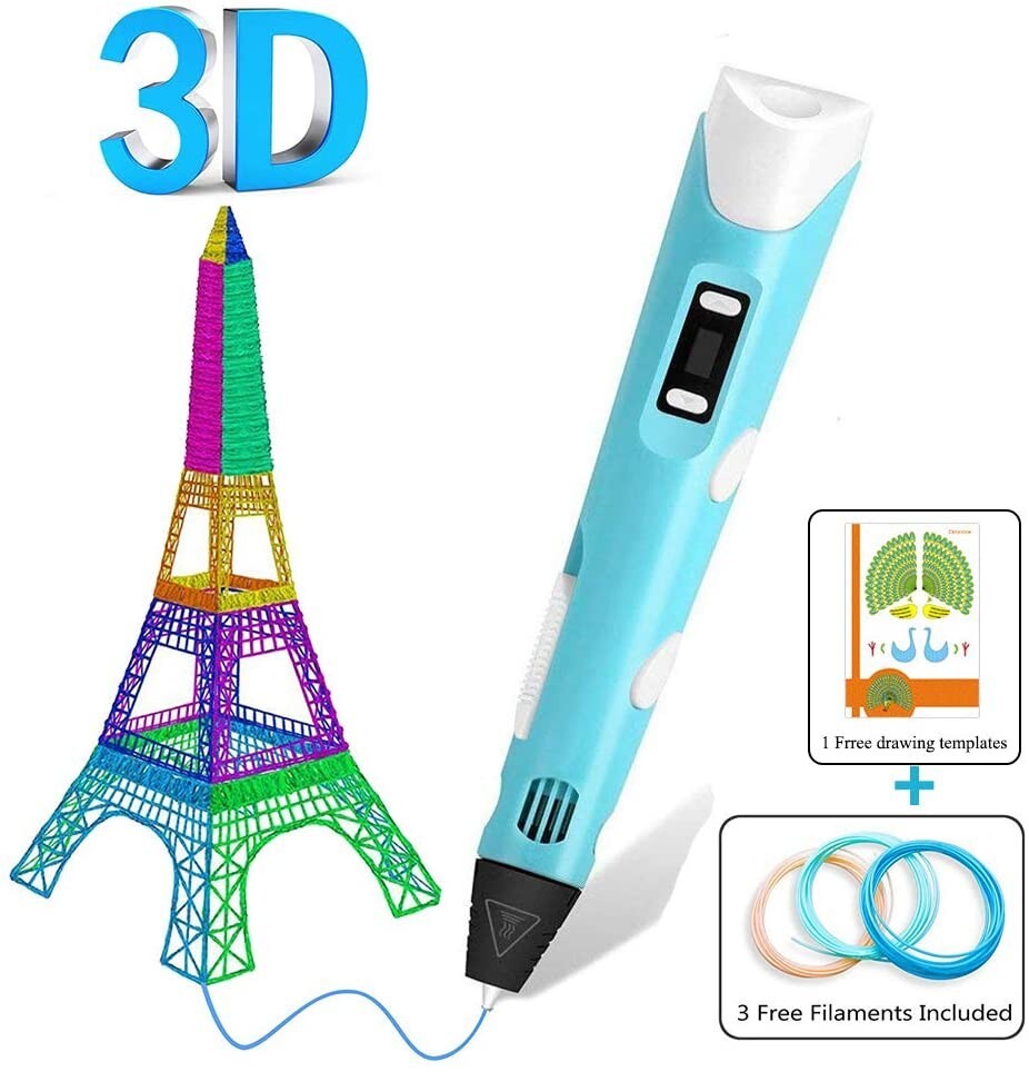 Carta Da Disegno Per Penna 3D - 2 Libri Con 40 Modelli, PLA Incluso | Per Bambini E Adulti - Foto 10