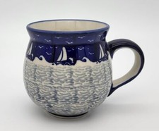 B-Ware Bunzlauer Keramik Tasse BÖHMISCH - 0,25 Liter, Becher (K090-LK04)