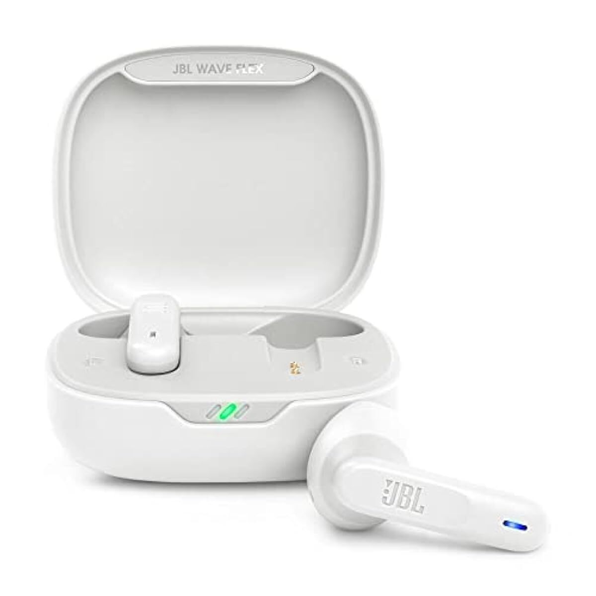 JBL WAVE FLEX ワイヤレスイヤホン ホワイト JBL Newly Launched Wave Flex in-Ear Wireless Earbuds TWS