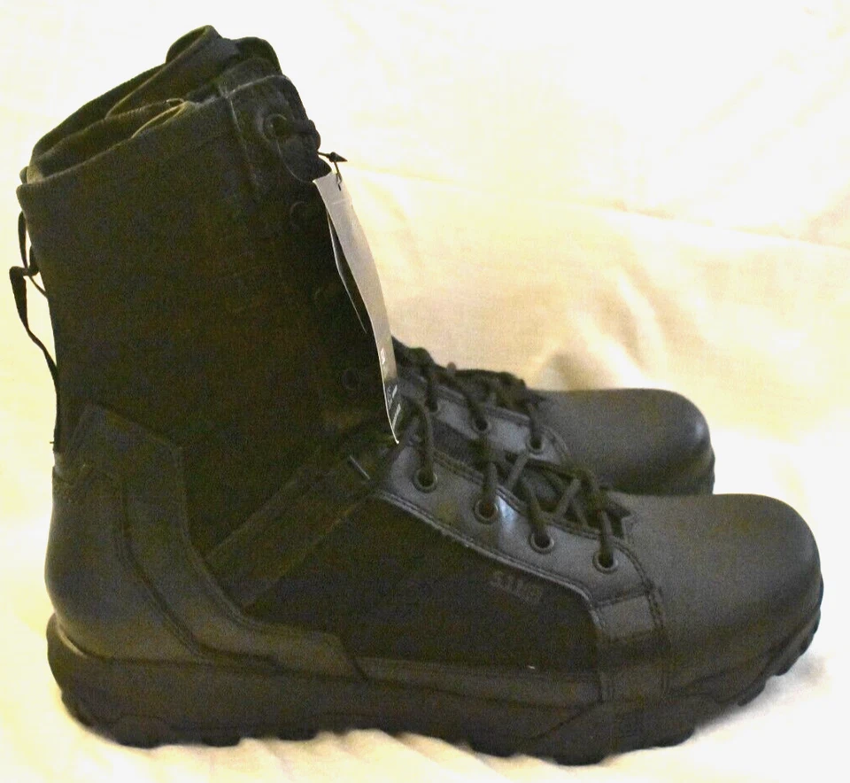 5.11 A/T 8 BOTA IMPERMEABLE CON CREMALLERA LATERAL: LA BOTA TÁCTICA IMPERMEABLE DEFINITIVA - NUEVA Foto 2 de 4
