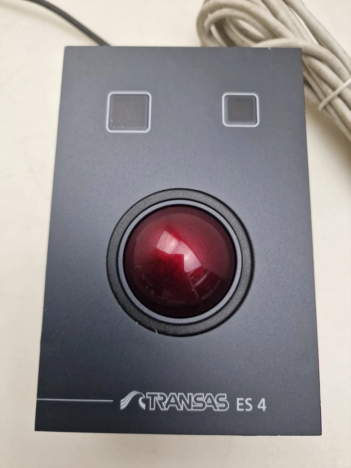 TRANSAS ES4 Trackball EAE Electronics PS/2 Anschluss Panel Mount 2 Touch-Tasten - Bild 3 von 4