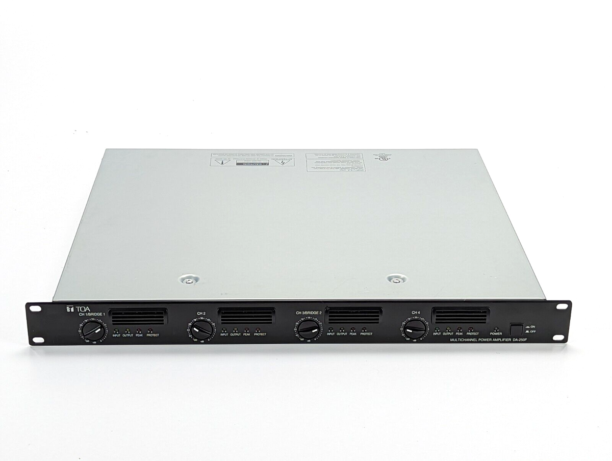 USED TOA DIGITAL POWER AMPLIFIER DA-250F