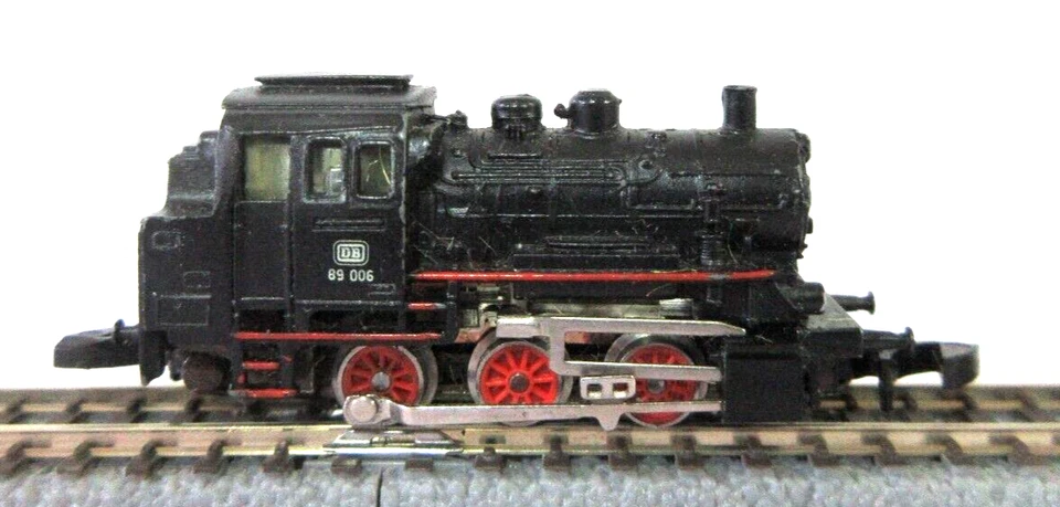 Z Scale Marklin 8800 0-6-0 All-Black Shell BR89  Steam Tank Locomotive - Image 2 of 4