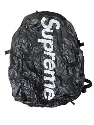 Supreme SS15 Cordura Backpack Black Nylon | eBay