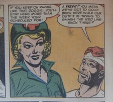 10¢ 1955 Marvel Comic Book Combat Kelly 34 Roy Lichtenstein Pop Art Interest !!