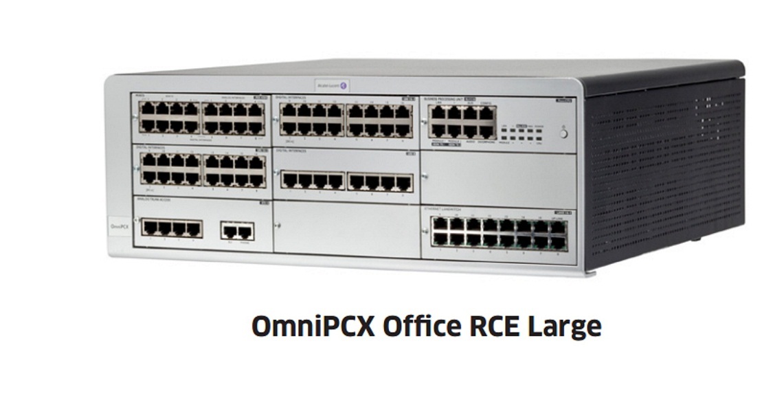Alcatel Lucent OmniPCX PBX 10 Agents Call Center, 80 Dig/70Analog 