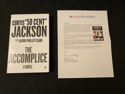 The Accomplice 50 Cent Jackson Thriller Suspense Rare Uncorrected Version COA
