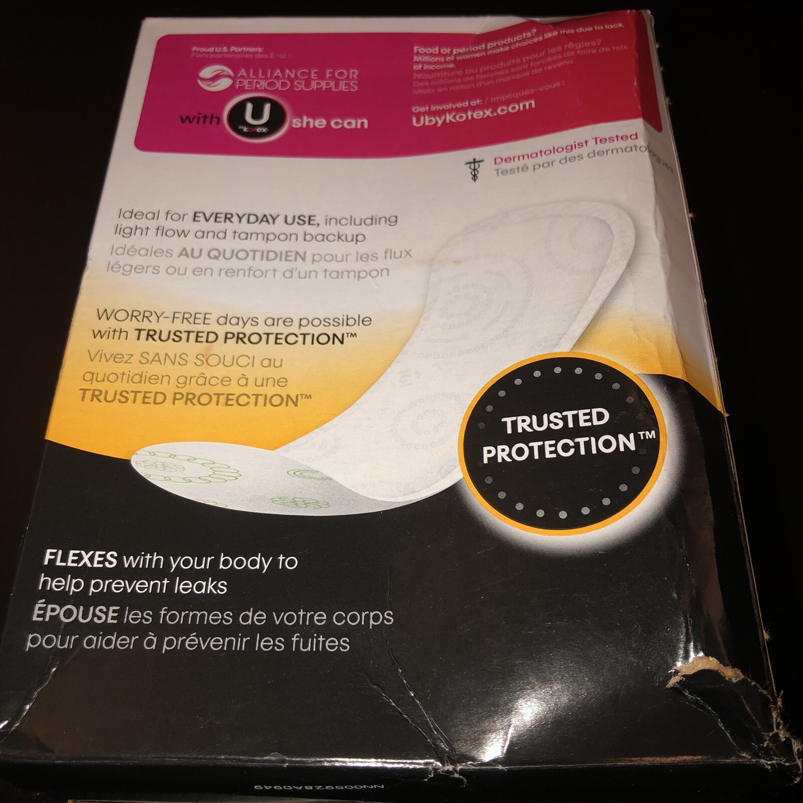 U By Kotex Lightdays Liners Extra Coverage Unscented 80 Count For Sale Online Ebay