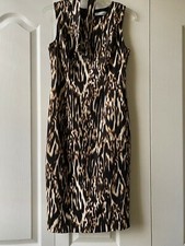 NWOT Calvin Klein Sleeveless Dress With Belt Size 4