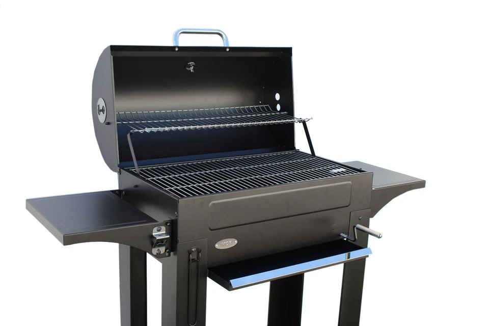 Holzkohlegrill Campinggrill BBQ IMOR MILANO GRILL Holzkohle Grillwagen BBQ Grill - Bild 4 von 4