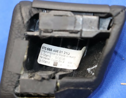 Front Right Side Door Panel Extension Trim Cover OEM Porsche Panamera Black #2 - Picture 7 of 7