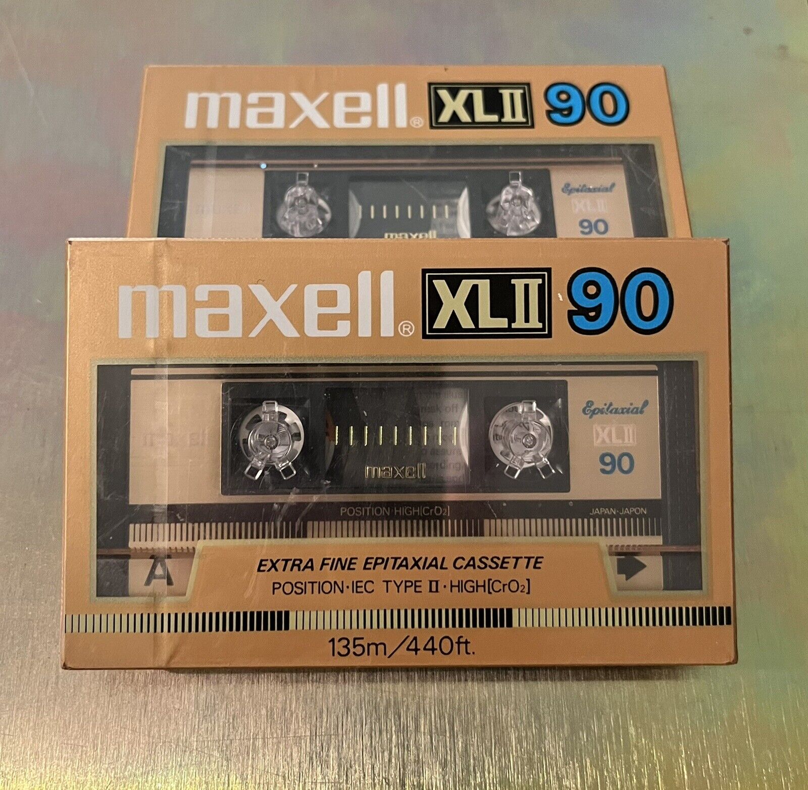 Maxell XLII 90 Extra Fine Japan Maker New Epitaxial High Bias T Chicago Mall Single Cassette