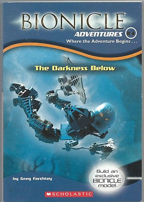 Bionicle Adventures The Darkness Below by Greg Farshtey (2004