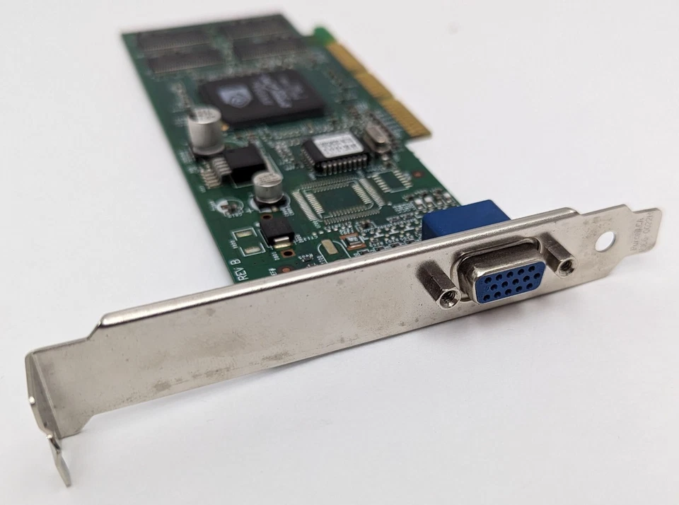 Gateway NVIDIA GeForce2 32MB MX200 AGP Video Graphics Card 6002023 NV875.0 Rev B - Image 2 of 4