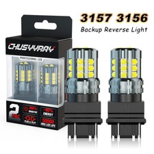 White 6000K 3157 LED Reverse Backup Light Bulbs For 2006-2013 Chevy Corvette C6