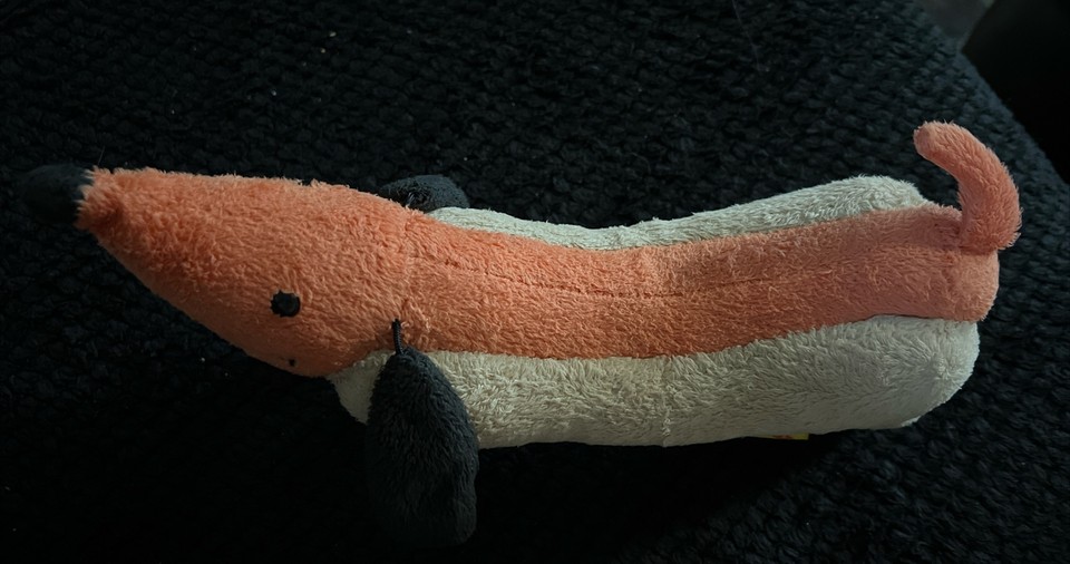 Oswald The Octopus Weenie Dog Nick Jr Plush Toy 2002 GUND Vintage NICE