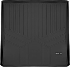 All Weather Cargo Trunk Liner Floor Mat behind 2Nd Row Seat Black Compatible wit