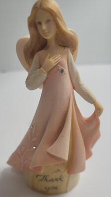 Foundations Thank You Mini Angel by Karen Hahn NOS in Box 2011 Enesco #4025817