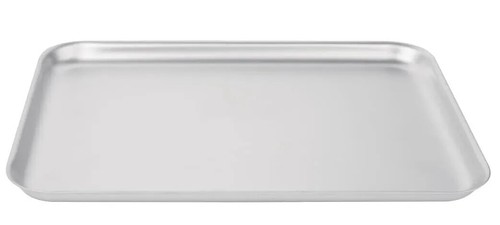 Aluminium Baking Tray Shallow Heavy Duty Oven Roasting Dish Catering 19mm Deep - Picture 3 of 5