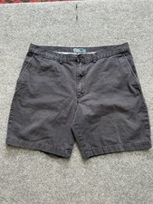 Vintage Polo Ralph Lauren Prospect Shorts Sz 38 Blue Preppy Y2K 90s Cotton Pony