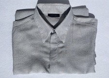 Versace Classic V2 gray versace print all over Blended Fabric Large 15.5/39