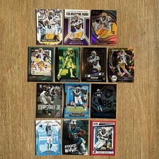 Terrace Marshall Jr. 13-Card Lot, Includes 12 RC- LSU Tigers & Carolina Panthers