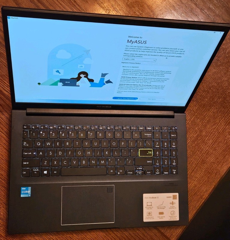 Asus Vivobook 15 15.6"FHD i5-1115G4 8GB RAM 256GB SSD F513EA