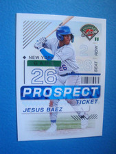 Jesus Baez - 2024 Panini Prospect Ticket Baseball card #104 - New York Mets