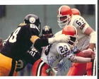 BARRY DARROW CLEVELAND BROWNS #23 autographed 8x10 photo WCOA