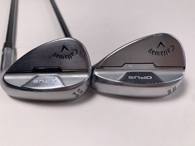 Callaway Opus Brushed Chrome Wedge Set 54* 12 | 58* 10 Recoil Dart 