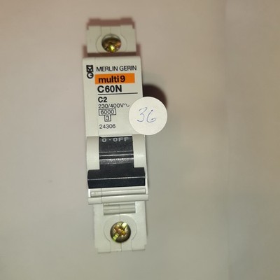 Merlin Gerin Multi9 C60N C2 24306 Leistungsschalter 2A, 1P