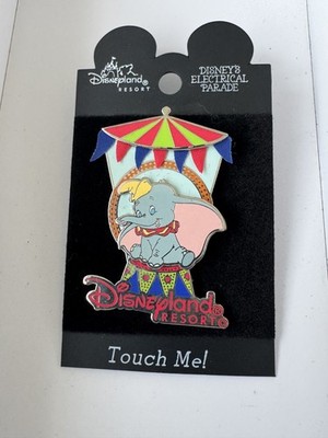 Disneyland Electrical Parade Dumbo Float Fabric 3D Circus Tent Disney Pin =