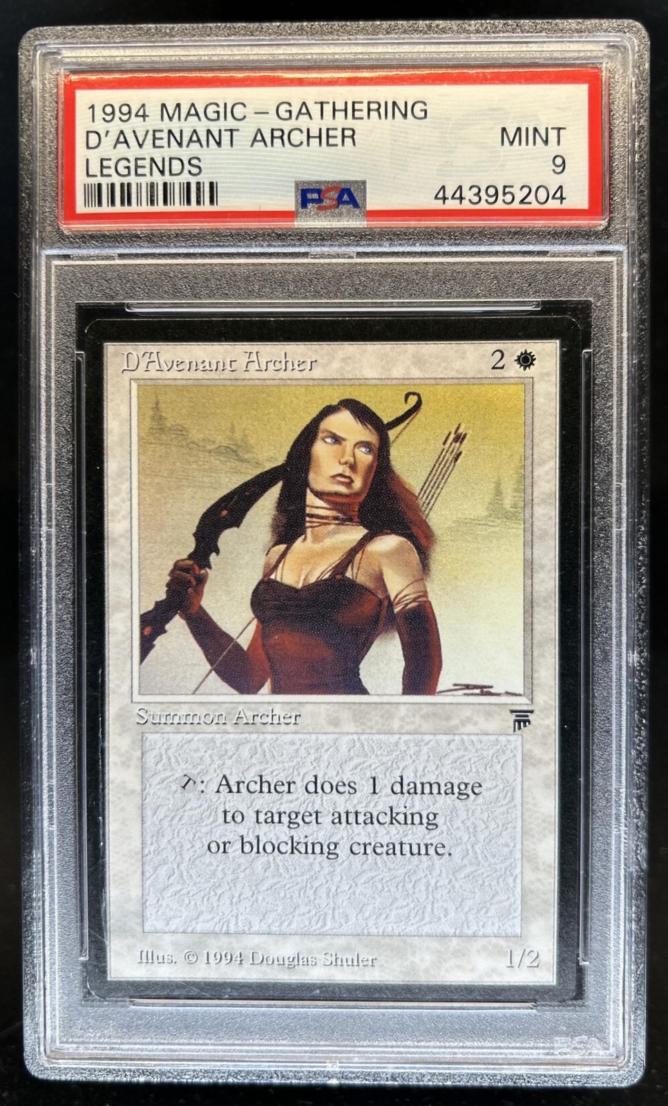 1994 Magic The Gathering D'Avenant Archer Legends PSA 9
