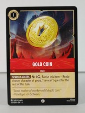 Gold Coin - Azurite Sea - LORCANA - #133 - Singles