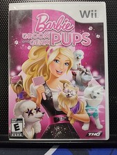 Barbie: Groom & Glam Pups - Nintendo Wii CIB Fully Tested With Manual And Insert