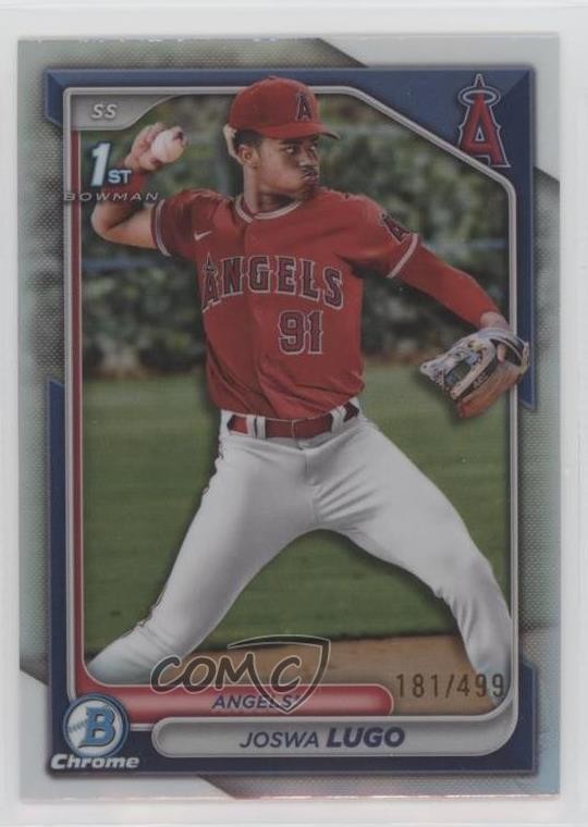 2024 Bowman Chrome Prospects Refractor 187/499 Joswa Lugo #BCP-237 11qd